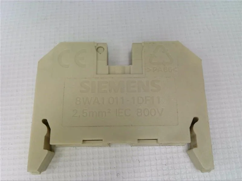 SIEMENS Borne De Conexión 6 MM2 P/Riel 8WA1011-1DF11 - Siemens SIEMENS Borne De Conexión 6 MM2 P/Riel 8WA1011-1DF11 - Siemens 8WA1011-1DF11