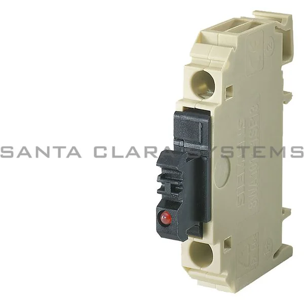 SIEMENS Bornera Portafusible 2,5 MM P/Riel 8WA1011-1SF12 - Siemens 8WA1011-1SF12