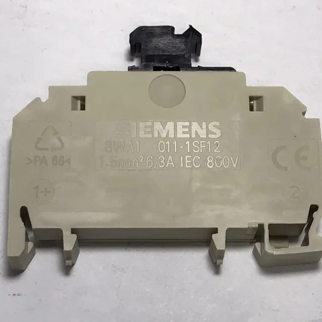 SIEMENS Bornera Portafusible 2.5 MM2 8WA1011-1SF12 - Siemens 8WA1011SF12
