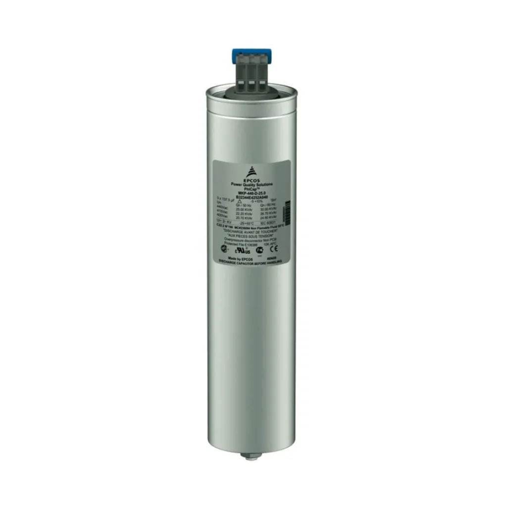 SIEMENS Condensador Trifasico 15 Kvar @ 240V. B32344-E2151-A040 - Siemens B32344-E2151-A04