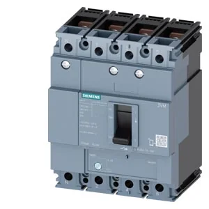 SIEMENS Interruptor Termomagnetico 4P 112-160 A ICU=36KA @ 220V 3VM1 3VM1116-3GE42-0AA0 - Siemens 3VM1116-3GE42-0A