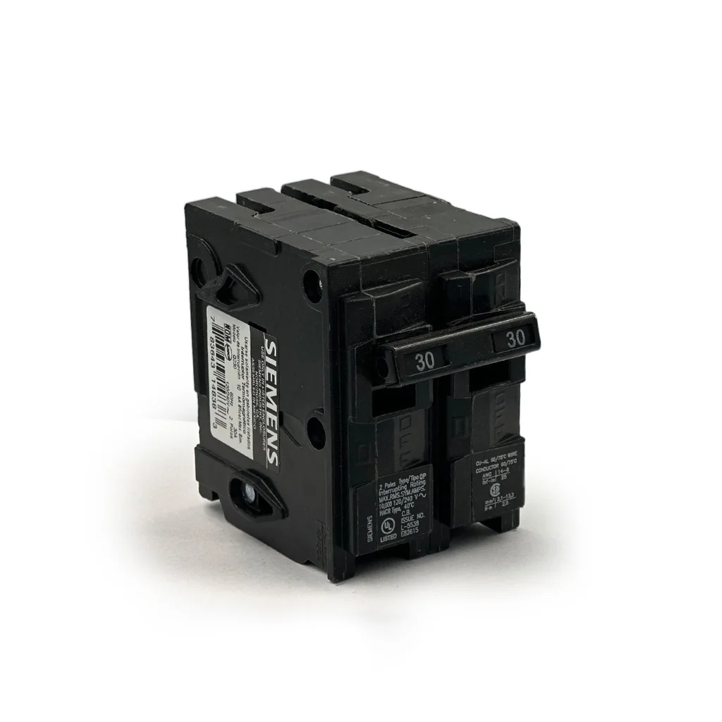 SIEMENS Interruptor Termomagnetico De Engrampe 2X30A 240V 10 Ka Q230 - Siemens BC001248