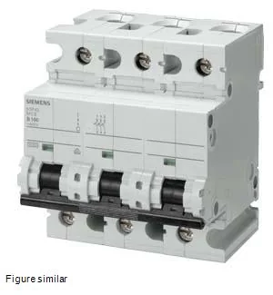 SIEMENS Interruptor Termomagnético 3P 80 A 10KA P/Riel 5SP4380-7 - Siemens 5SP4380-7