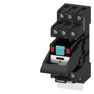 SIEMENS Rele Enchufable Tipo Universal 11 Pines, 110 Vac, Con Base LZS:PT3A5S15 - Siemens LZS:PT3A5S15