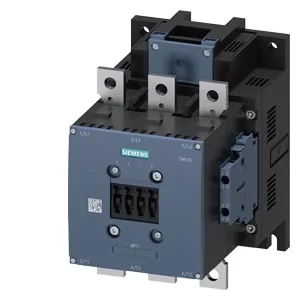 SIEMENS Contactor Trifásico 265 A Bobina 220 VAC,2NA+2NC, S10 3RT1065-6AP36 - Siemens 3RT1065-6AP36