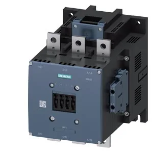 SIEMENS Contactor Trifásico 500 A Bobina 110 Vac, 2NA+2NC, S12 3RT1076-6AF36 - Siemens 3RT1076-6AF36