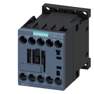 SIEMENS Contactor Trifásico 9 A Bobina 110 Vac, 1NC, S00 3RT2016-1AF02 - Siemens 3RT2016-1AF02