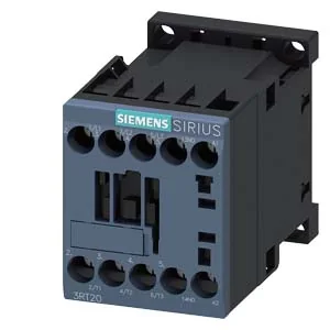 SIEMENS Contactor Trifásico 9 A Bobina 220 Vac, 1NA, S00 3RT2016-1AN21 - Siemens 3RT2016-1AN21