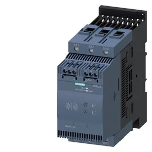 SIEMENS Arrancador Suave Sirius S3 80 A, 30 HP/220 V, 65 HP/440 V, 200-480 V, Ac/Dc 110-230 V 3RW3046-1BB14 - Siemens 3RW3046-1BB14