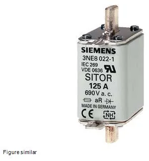 SIEMENS Fusible Ultrarapido 160A 690V 3NE8024-1 Siemens 3NE8024-1