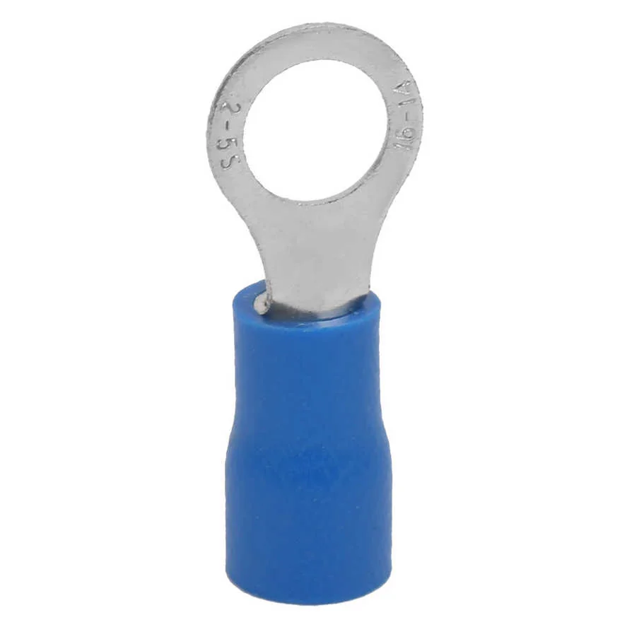 STARKER Terminal Aislado Tipo Ojal Cable 16-14 AWG, 1.5-2.5 MM2, 3/16" Azul VF2-5 Starker STARKER Terminal Aislado Tipo Ojal Cable 16-14 AWG, 1.5-2.5 MM2, 3/16" Azul VF2-5 Starker VF2-5