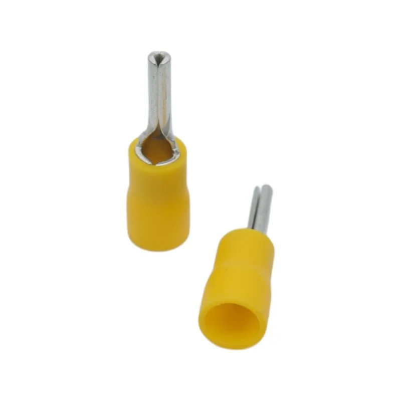 STARKER Terminal Aislado Tipo Pin 12-10 AWG, 4-6 MM2, Amarillo PIN55 Starker PIN55