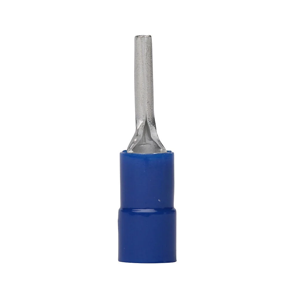 STARKER Terminal Aislado Tipo Pin 16-14 AWG, 105-2.5 MM2, Azul- PIN2 Starker PIN2