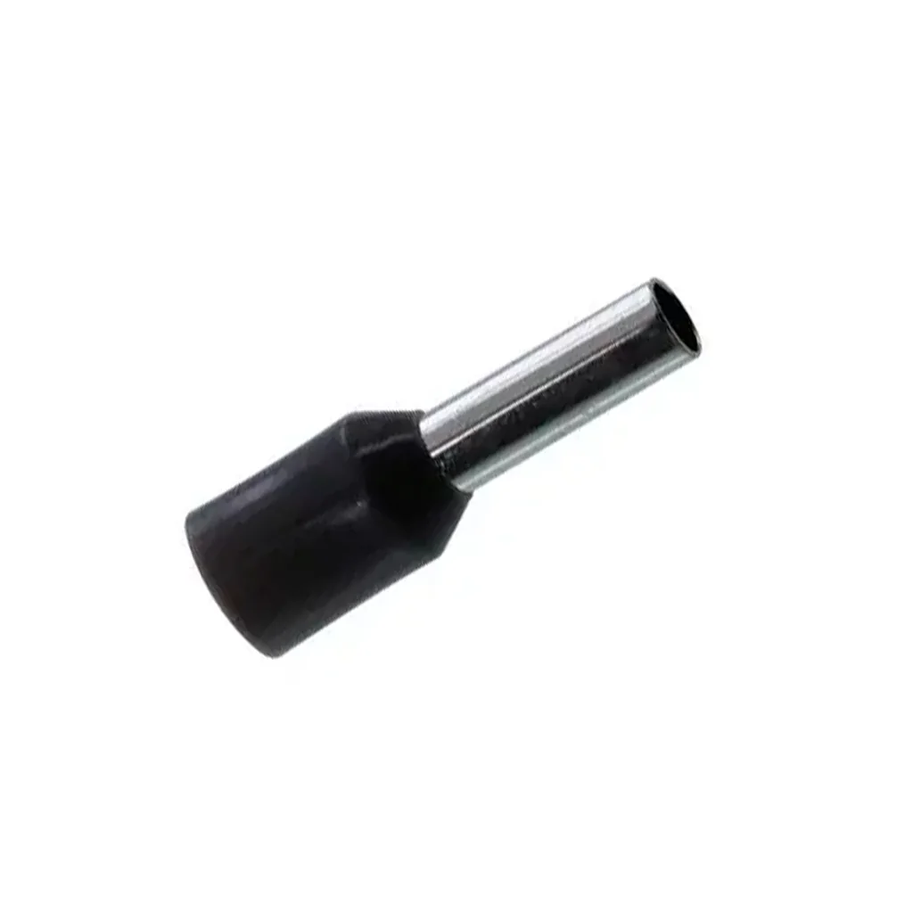 STARKER Terminal Sobremoldeado Tubular 10 AWG, 6 MM2, Negro E6012 Starker STARKER Terminal Sobremoldeado Tubular 10 AWG, 6 MM2, Negro E6012 Starker E6012