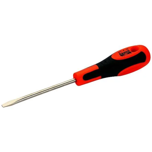 BAHCO Destornillador Plano 6.5MM X 150MM C: 611-6,5-150 - Bahco 611-65-150