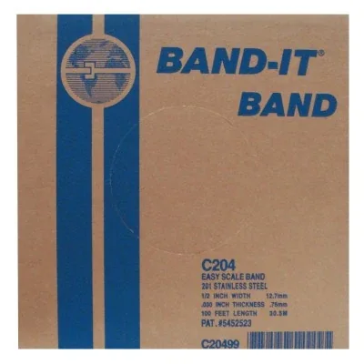 BAND-IT Cinta Acero Inox. 1/2", Rollo X 30.5 Mtrs - BANDIT-12 Marca:band-It BANDIT-12
