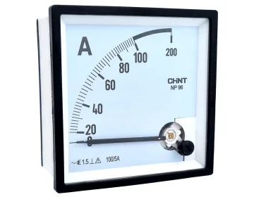 CHINT Amperimetro 100/200/5A 96X96MM - Chint 761298