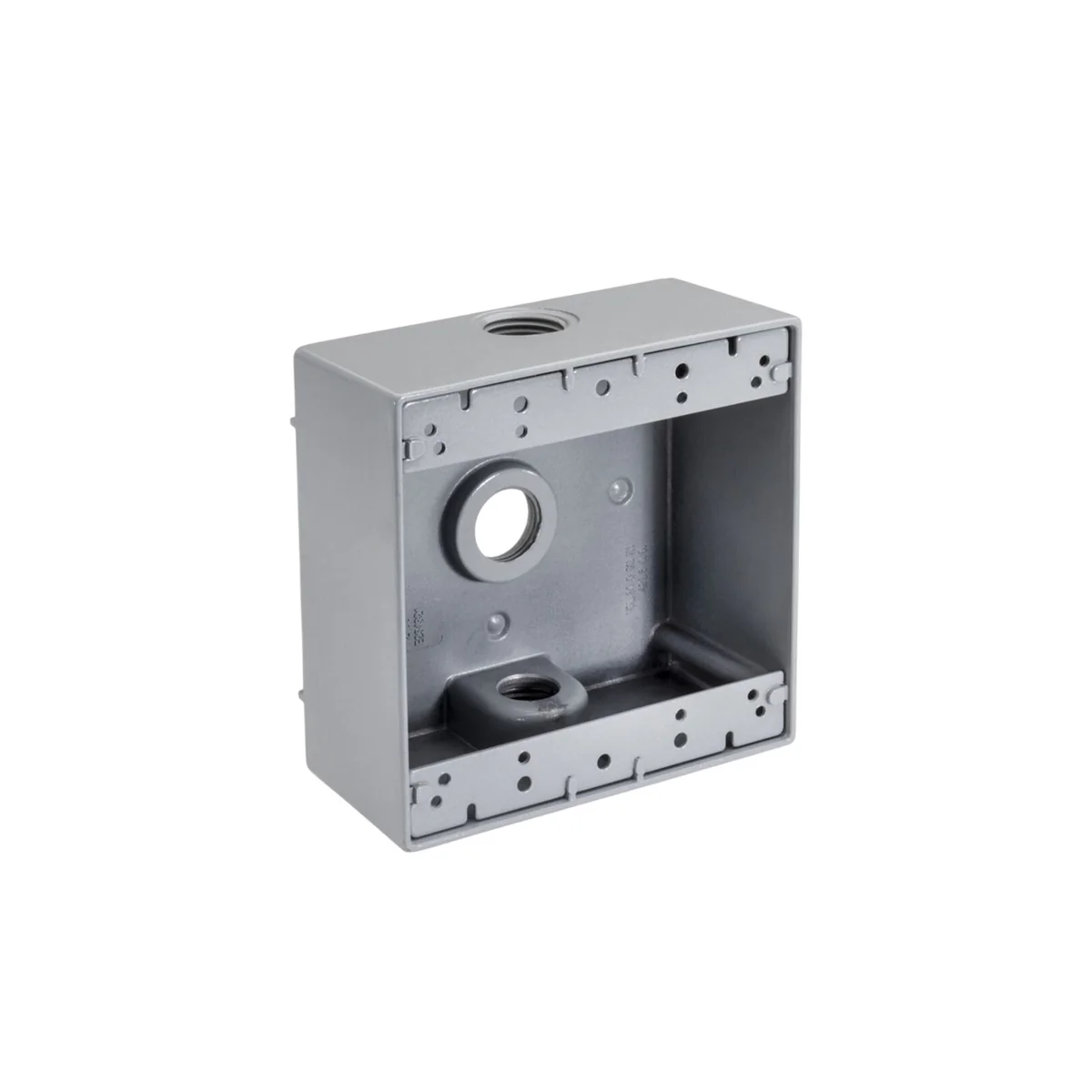 ELECMAN Caja Conduit Cuadrada 4X4 Salida De 3/4" 2G75-3-ELECMAN CAJA-CNDT-CUAD-34-ELECMAN