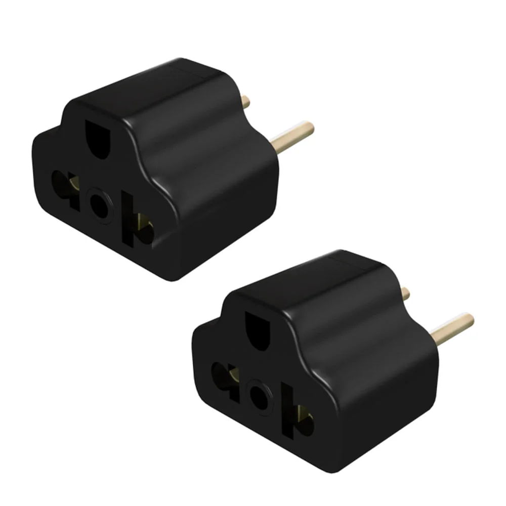 EPEM Adaptador Universal Redondo S/Tierra 080 Negro - Epem BC000225