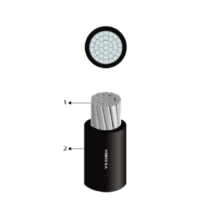 INDECO Cable Autoportante De Aluminio Caai 1X16 MM² - CABCAAI16 - Indeco CABCAAI16