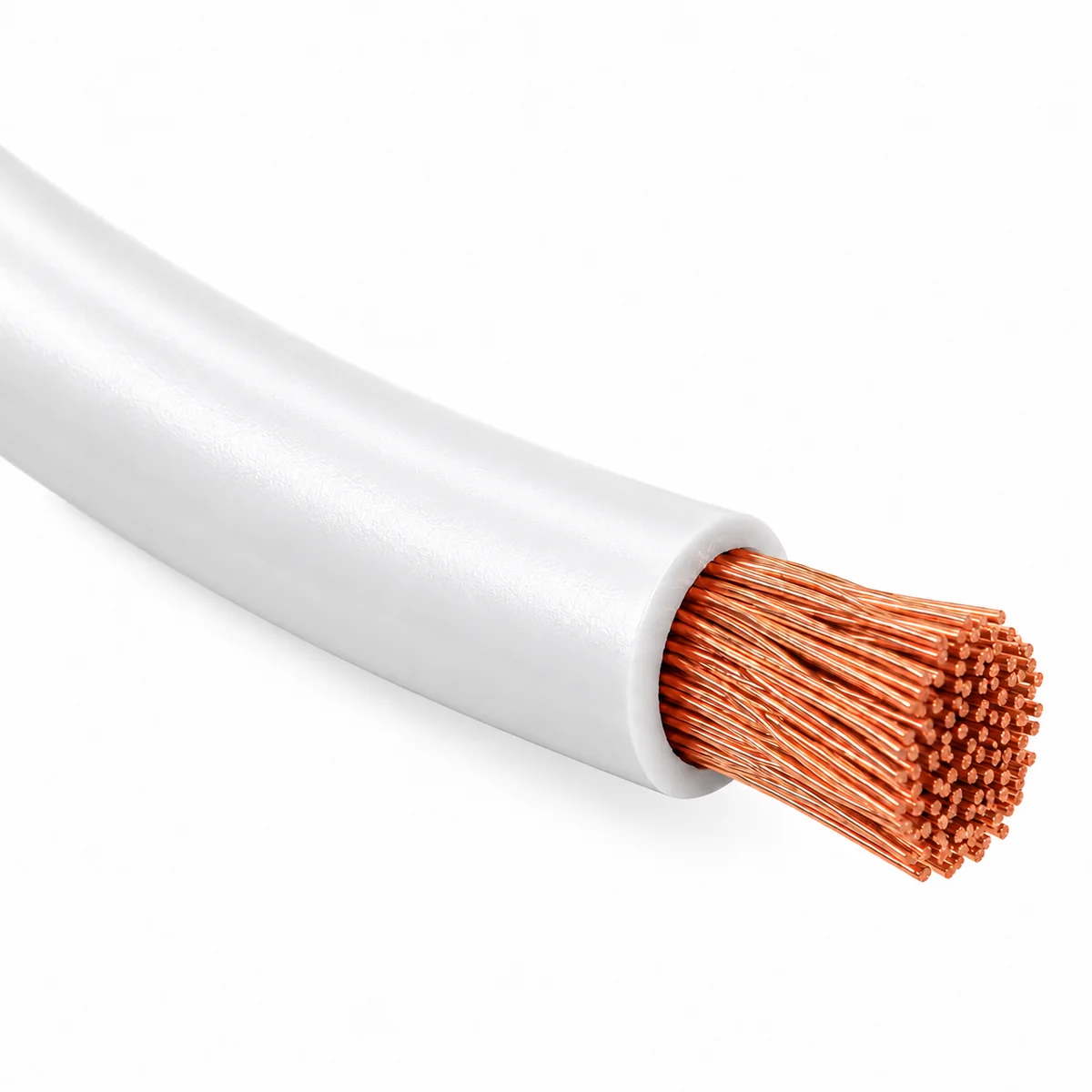 INDECO Cable Automotriz Gpt # 10 AWG Blanco - GPT10-B - Indeco GPT10-B