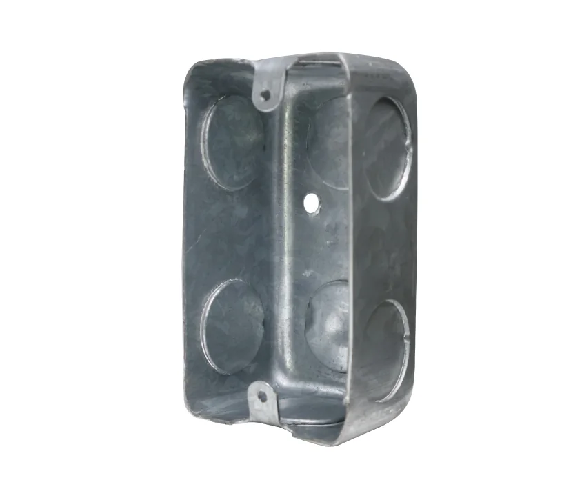 JORMEN Caja Rectangular F°g° 100 X 50 X 40 MM (4"X2"X1-1/2") De 1.5 MM C/S 3/4" Pesada- Jormen CR40SAL19