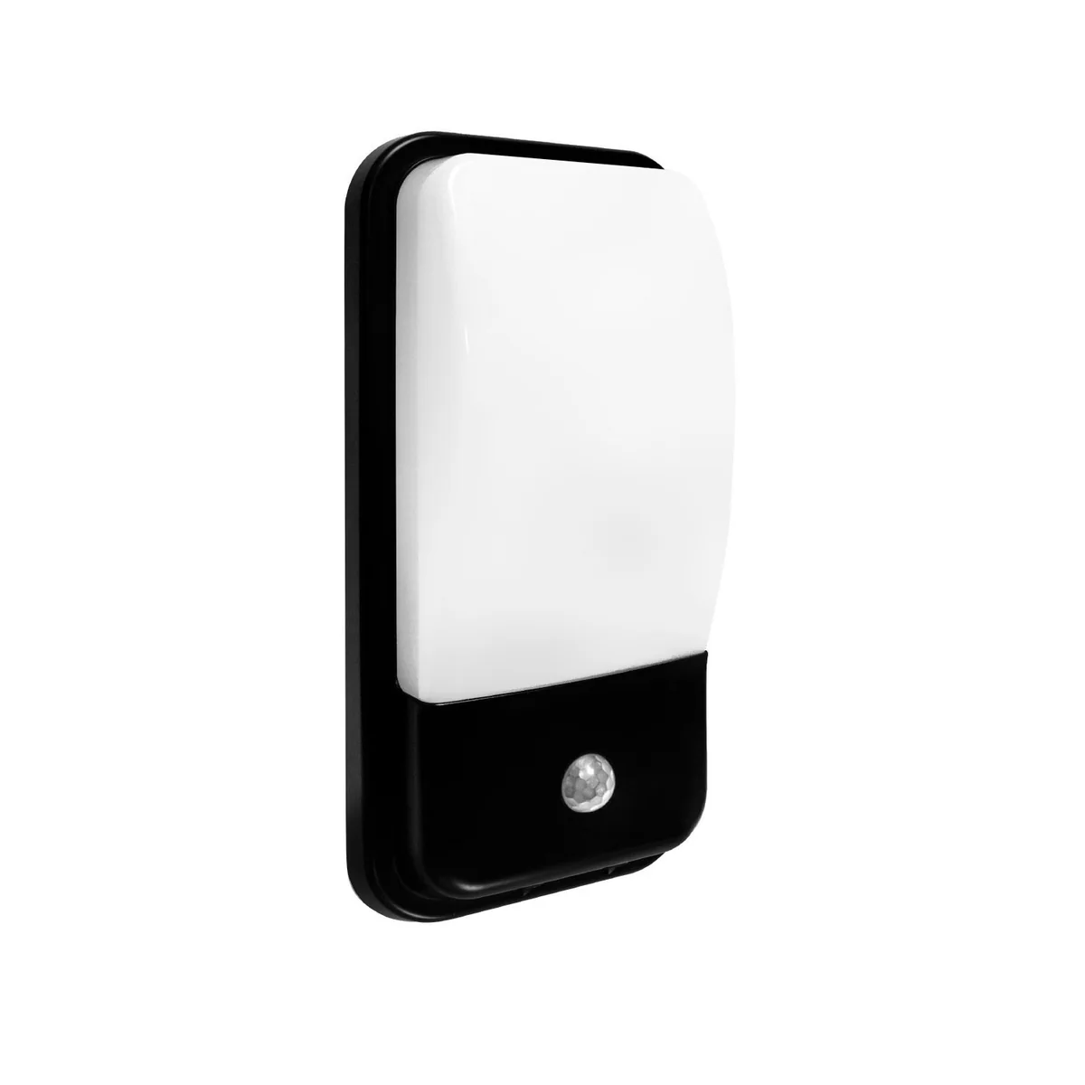 LIGH TECH Aplique LED Vento Con Sensor Pir 20W PF09 60K 1500 Lumen, IP65, Bk, 150X86X300MM, 180-240V, 50/60 HZ, Lightech 11-908/LED20W/60K/PF09