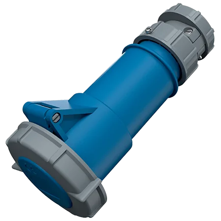 MENNEKES Toma Aereo Powertop 16AMP 2P+T 230V Azul 6H IP67- 3860 Mennekes 3860
