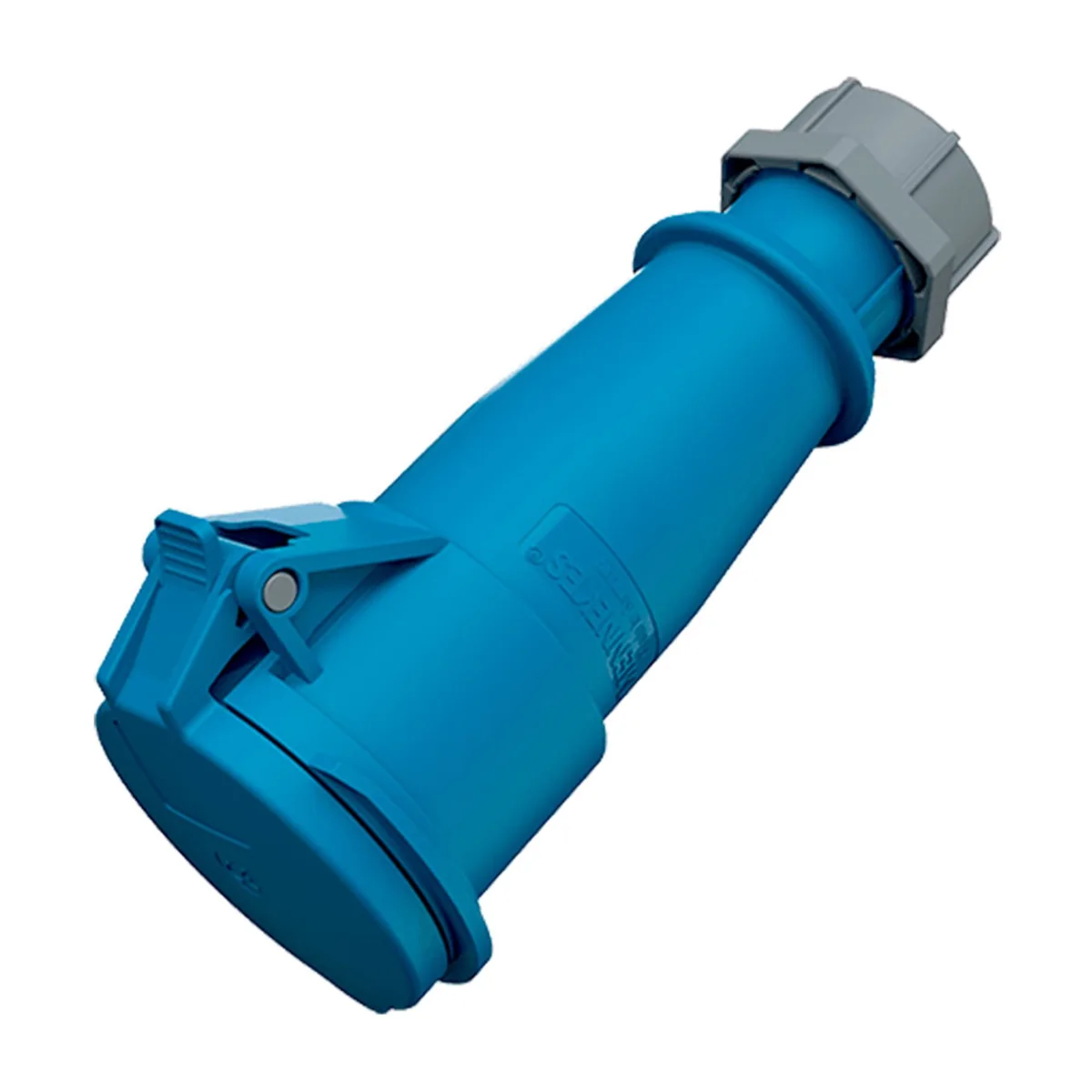 MENNEKES Toma Aereo 32AMP 2P+T 250V Azul 6H IP44- 522 A 3414, Marca:mennekes 522
