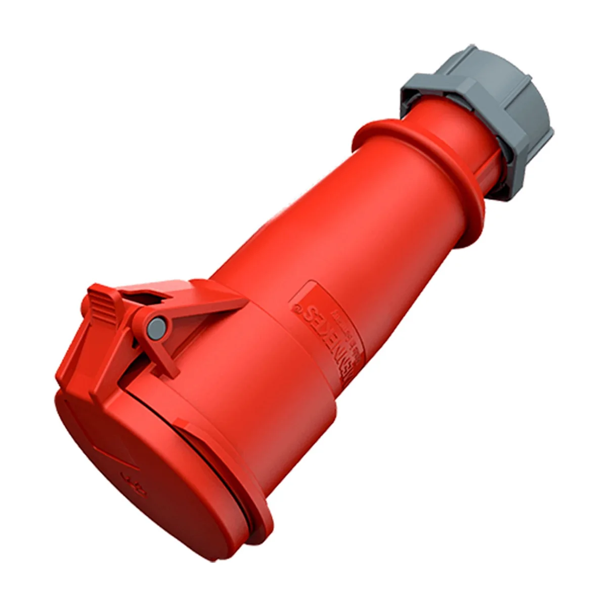 MENNEKES Toma Aereo 32AMP 2P+T 415V Rojo 9H IP44- 523 Mennekes 523