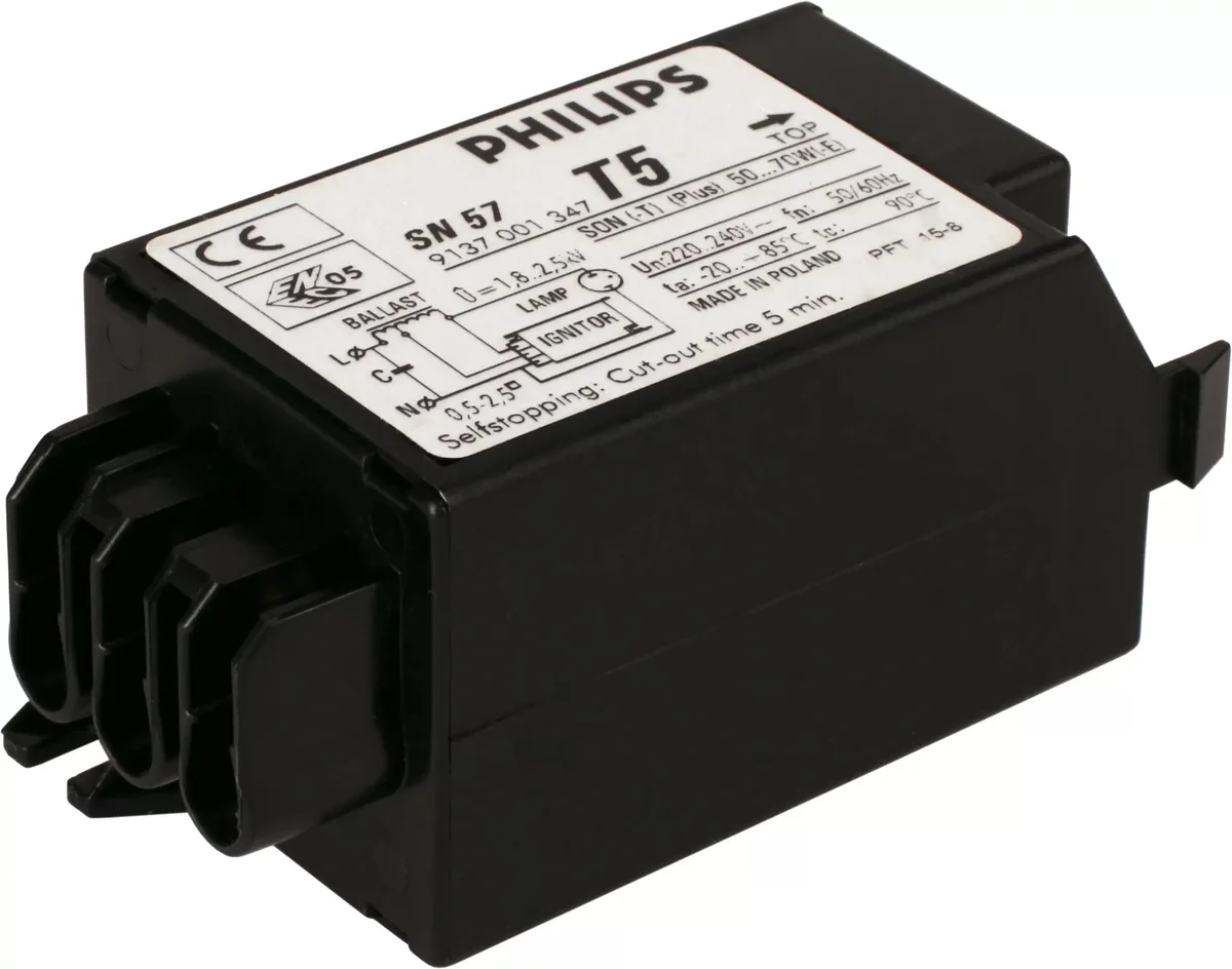 PHILIPS Ignitor Para Lampara Vapor Sodio 50/70 W SN-57 - Philips SN-57