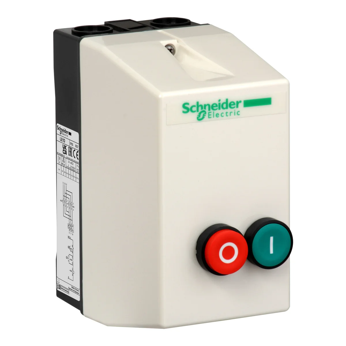 SCHNEIDER Arrancador Caja Directo 9 A S/Rele 220 V Tesys LE1D09M7 Schneider LE1D09M7