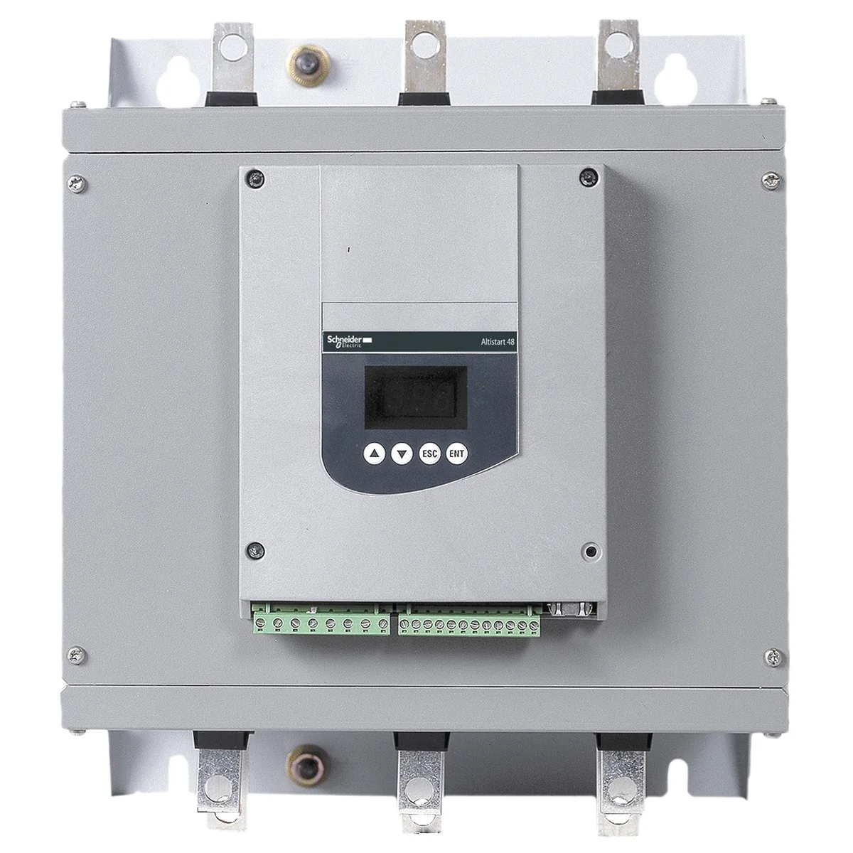SCHNEIDER Arrancador Electronico Suave 250 A 100/200 HP 220/440 V Altistar ATS48C25Y Marca:schneider ATS48C25Y