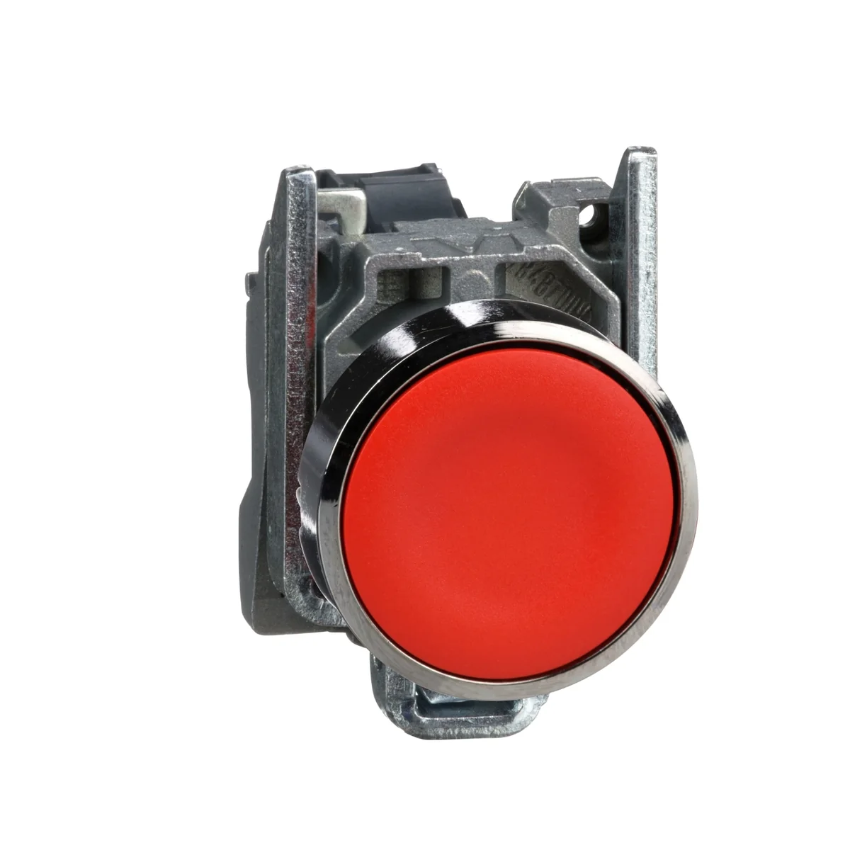SCHNEIDER Pulsador Rasante Metal Rojo 22 MM 1NC Harmony XB4BA42 Schneider XB4BA42