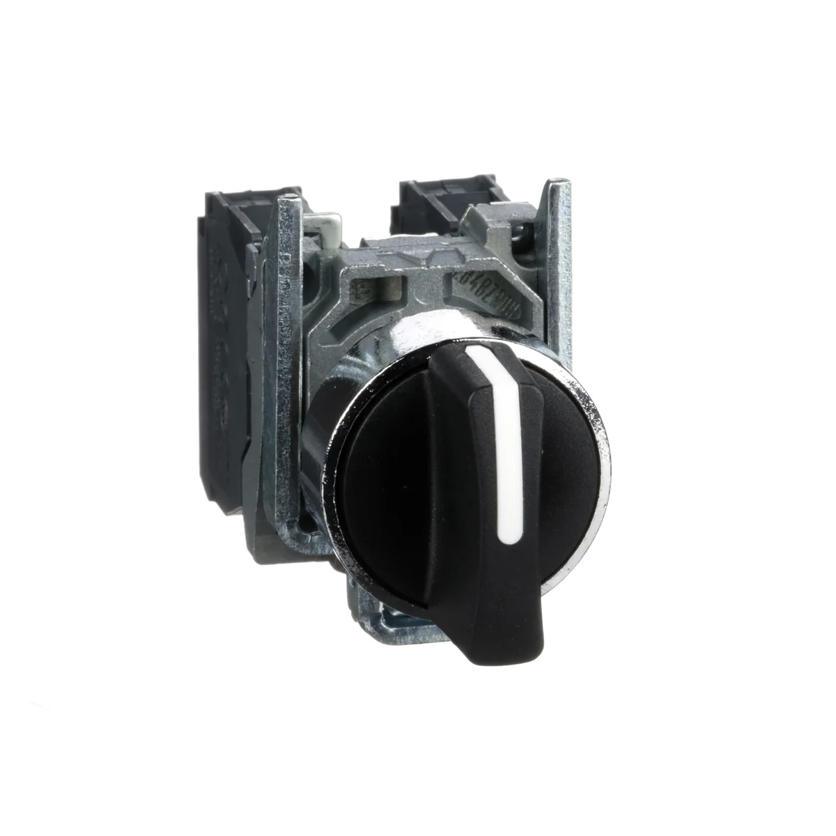 SCHNEIDER Selector Manija Estandar METAL3 Posic. I-0-II Fijas 2NA Hrmony XB4BD33 Schneider XB4BD33