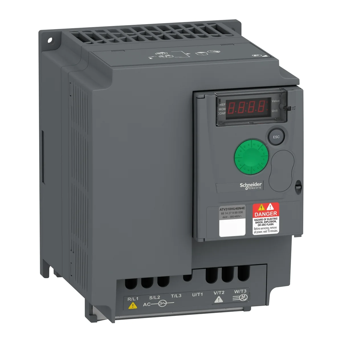 SCHNEIDER Variador Trifasico 5HP/4KW 380-460V 9.5A IP20 Atv 310 ATV310HU40N4E Schneider TMP-20260613085208