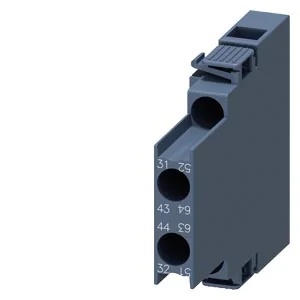 SIEMENS Block De Contacto Auxiliar ,1NA+1 Nc,para CONTACTOR,LATERAL,S0-S3 3RH2921-1DA11 - Siemens 3RH2921-1DA11