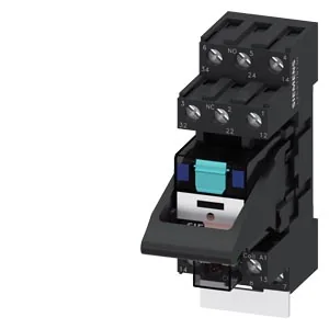 SIEMENS Rele Enchufable Tipo Universal 11 Pines, 24 Vdc, Con Base LZS:PT3A5L24 - Siemens LZS:PT3A5L24