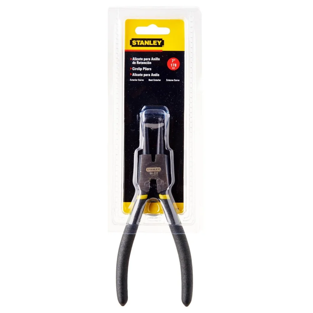 STANLEY Alicate Para Anillo De Retension 7"-178 MM Exterior Curvo 84272 Stanley 84272