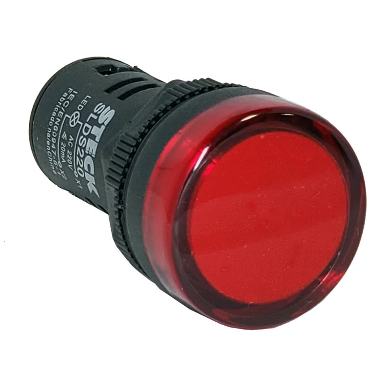 STECK Piloto Se Señalizacion Rojo Plastico 220 V- SLDS2201 Steck SLDS2201