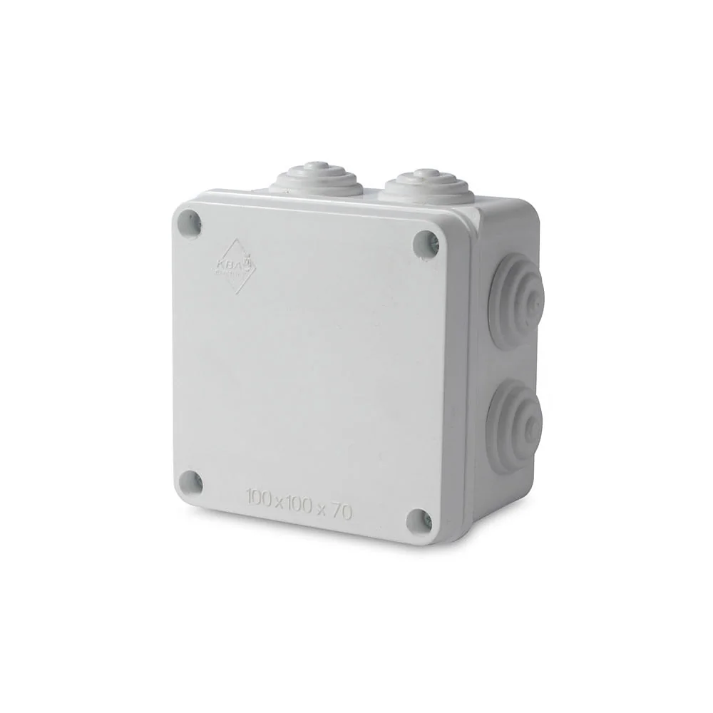 TKL Caja De Pase PVC Con Conos 100X100X70 MM IP65 - 29775 - Tkl 29775