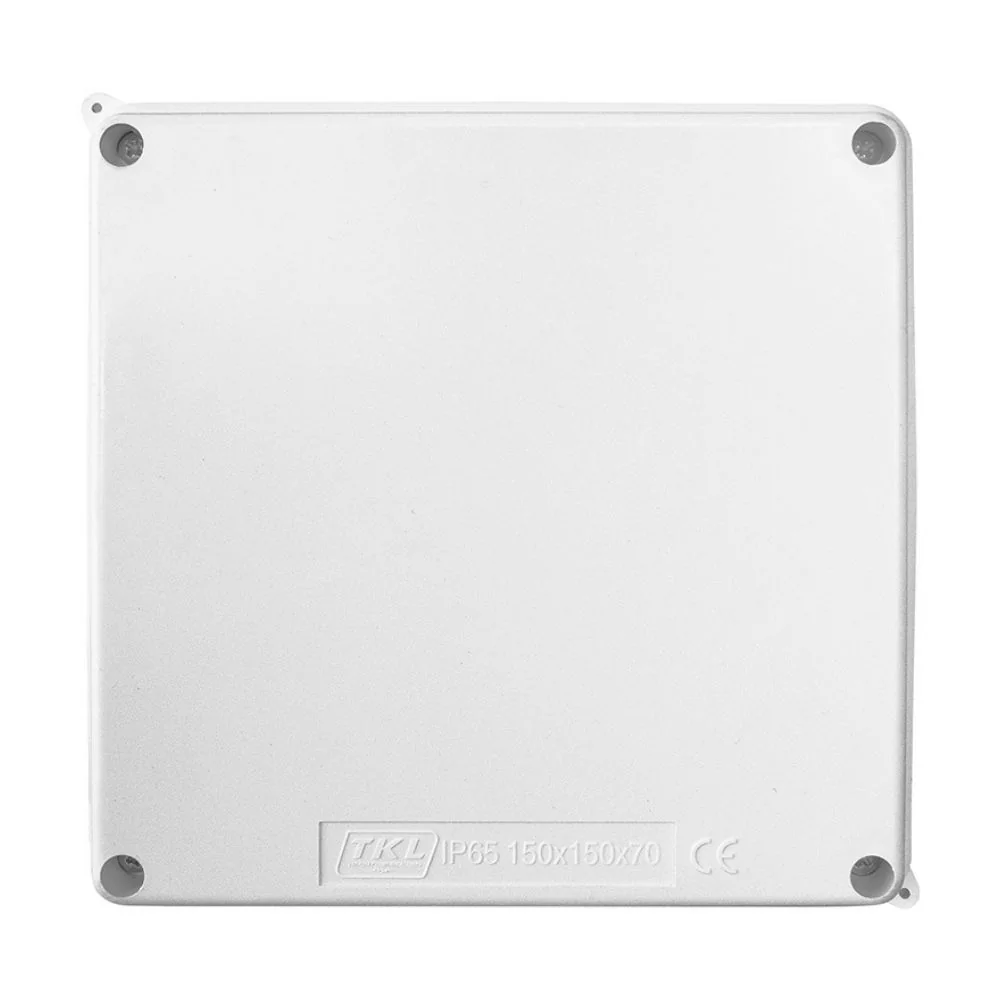 TKL Caja De Pase PVC Sin Conos 150X150X70 MM IP65 - 02176 - Tkl 02176