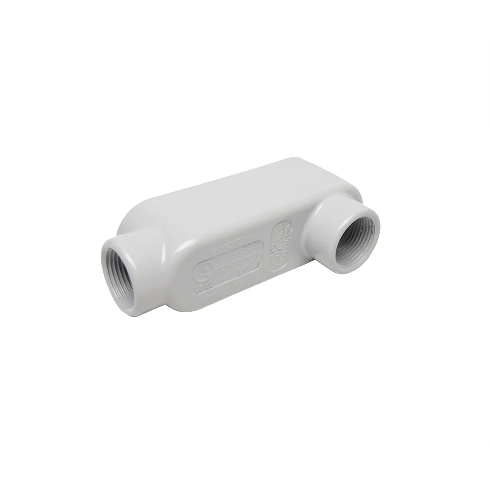 TRAMONTINA Caja Condulet Ovalada Tipo "Lb" 3/4" 56103/052 -1013664 Tramontina 1013664