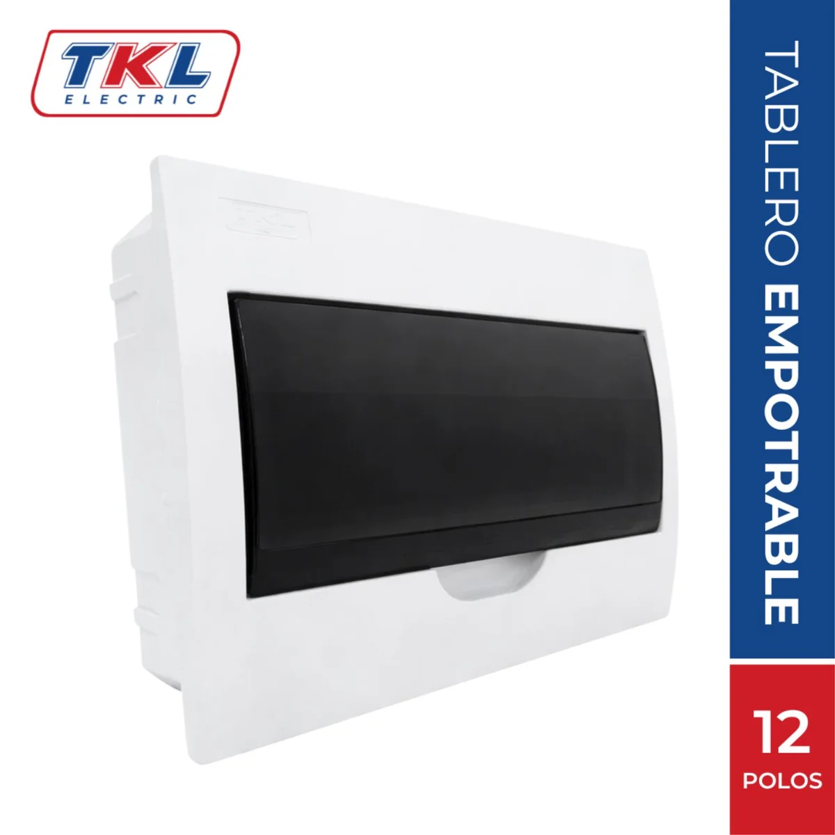 TKL Tablero Empotrable PVC 12 Polos Lh / IP40 08951 Marca:tkl TKL Tablero Empotrable PVC 12 Polos Lh / IP40 08951 Marca:tkl 08951
