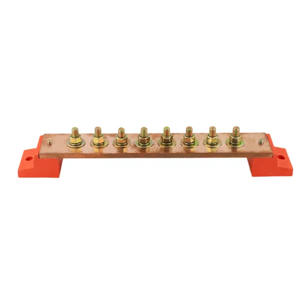 VARIOS Barra De Cobre Linea Tierra De 8 Pernos VARIOS Barra De Cobre Linea Tierra De 8 Pernos BARRA8P