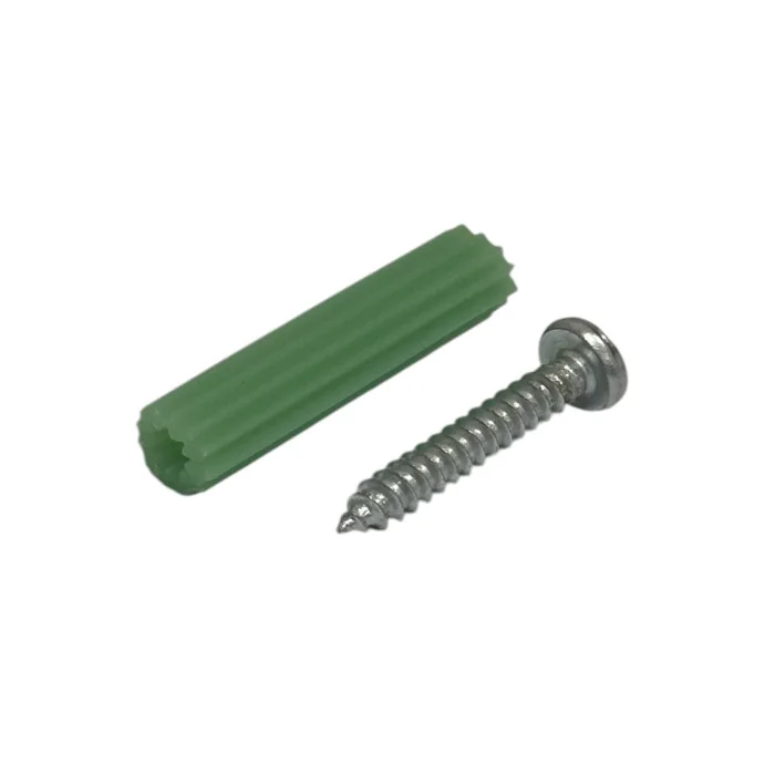 VARIOS Tarugo De PVC Verde + Autoroscante BC000869